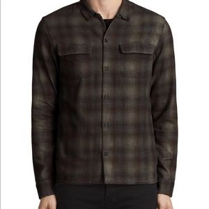 Redbluff red and navy checked flannel